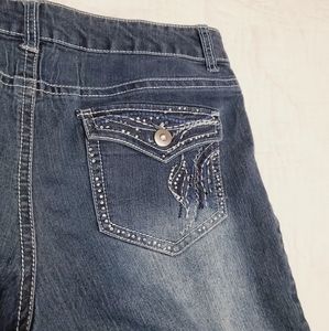 Bedazzled booty jeans